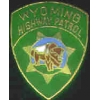 WYOMING HIGHWAY PATROL PIN MINI PATCH PIN